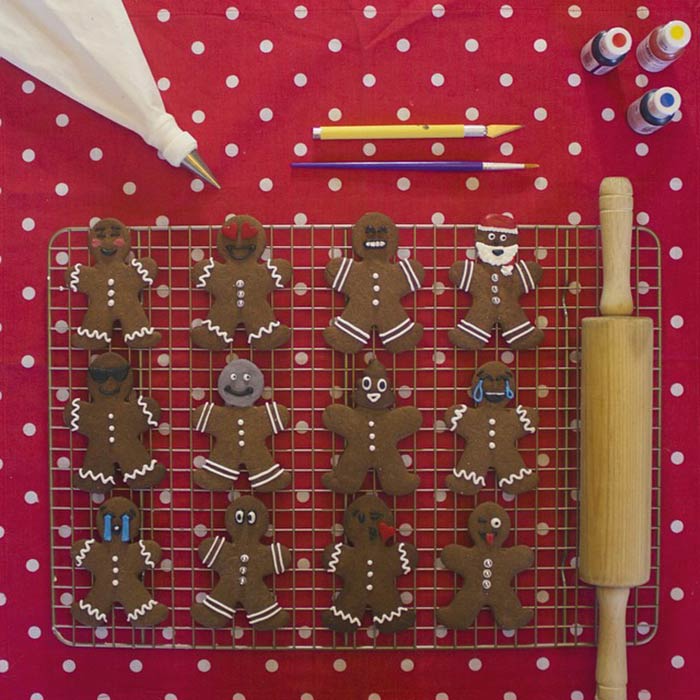Emoji Gingerbread Cookies Exist! Emoji Gingerbread Cookies Exist!